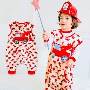 Kids Construction Vehicle Matching Set - Red
